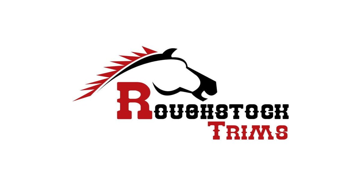 Roughstock Trims farrier logo, designed by Carey Enterprises
